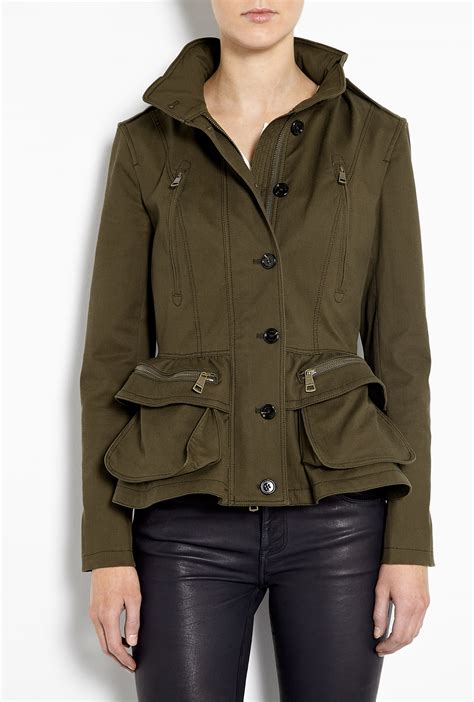 burberry brit cotton blouson jacket|Burberry Brit jackets on sale.